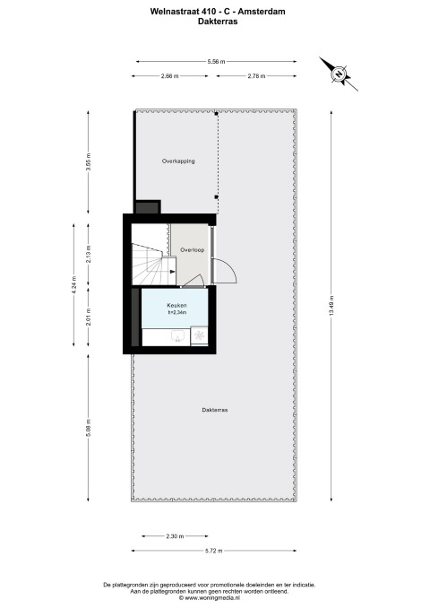 Welnastraat 410 C, Amsterdam, Noord-Holland Netherlands, 3 Bedrooms Bedrooms, ,1 BathroomBathrooms,Apartment,For Rent,Welnastraat,5,1680